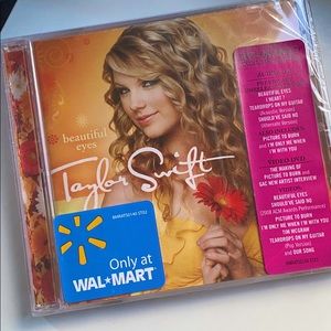 Taylor Swift Beautiful Eyes CD + DVD brand new!